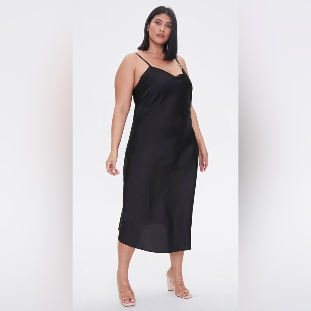 Satin Mini Slip Dress